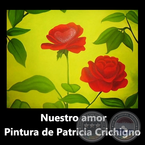 Nuestro amor - Pintura de Patricia Crichigno